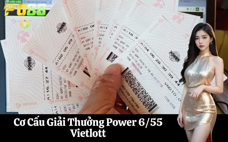 Cơ Cấu Giải Thưởng Power 655 Vietlott