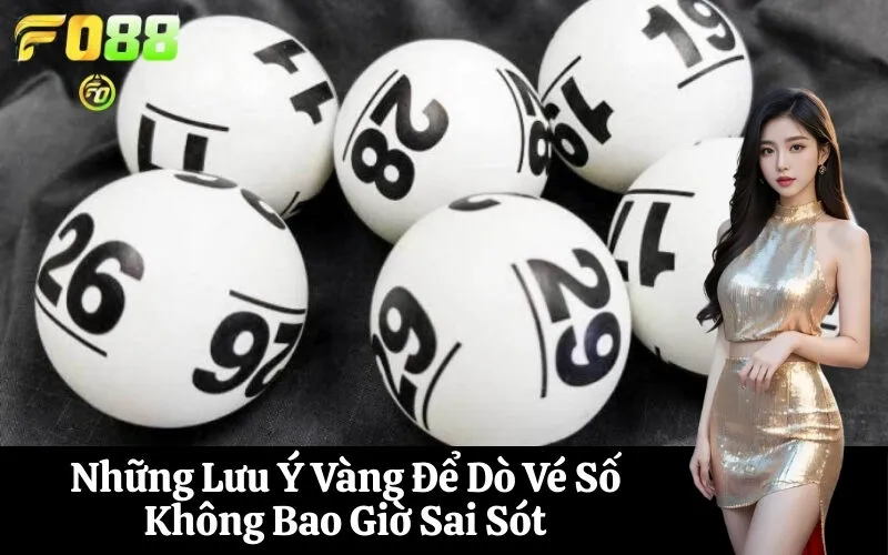 Những Lưu Ý Vàng Để Dò Vé Số Không Bao Giờ Sai Sót