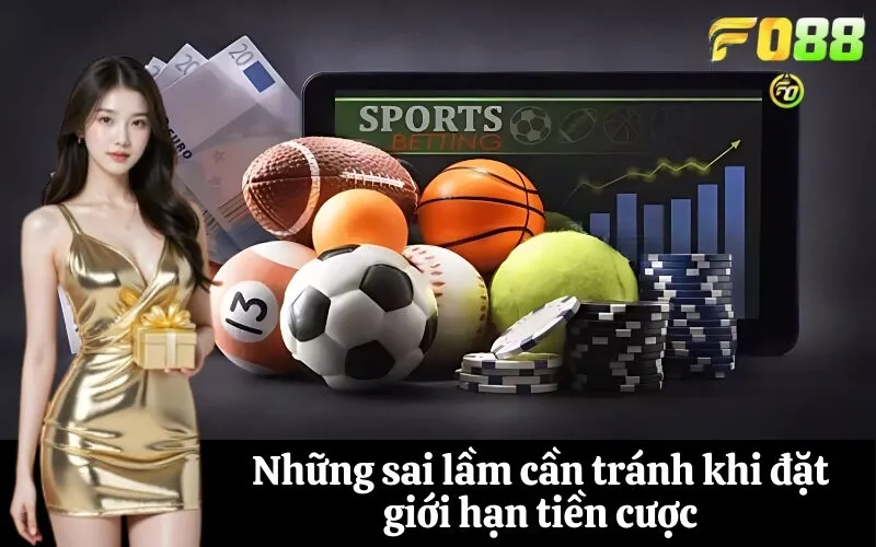 Những sai lầm cần tránh khi đặt giới hạn tiền cược
